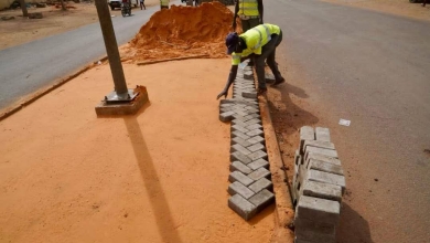 Niamey : l’AMV-Niger engage des travaux de pavage sur plusieurs axes stratégiques
