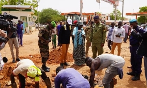 Visite de terrain sur plusieurs sites de la ville de Niamey