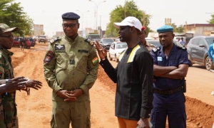 Visite de terrain sur plusieurs sites de la ville de Niamey