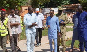 Visite de terrain sur plusieurs sites de la ville de Niamey