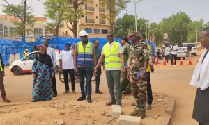 Visite d'évaluation des travaux sur les chantiers de l'AMV