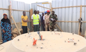 Visite d'évaluation des travaux sur les chantiers de l'AMV
