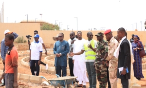 Visite d'évaluation des travaux sur les chantiers de l'AMV