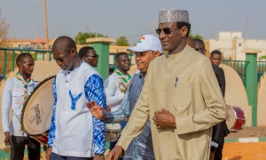 Inauguration officielle du Complexe Omnisports de la Francophonie de Niamey par l’Agence de Modernisation des Villes du Niger